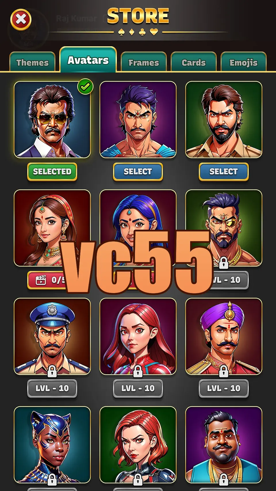 vc55 Masuk